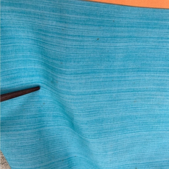 Men's Hurley Turquoise Phantom Board Shorts 38  Poly Logo Surf Beach Sun STAINED - Picture 6 of 15
